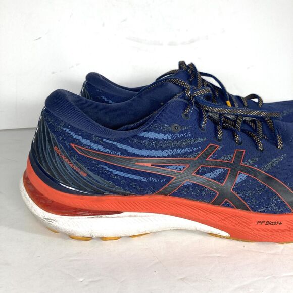 ASICS GEL-Kayano 29 Running Shoes Mens Size US 12.5 Blue Orange 1011B440 main image 5